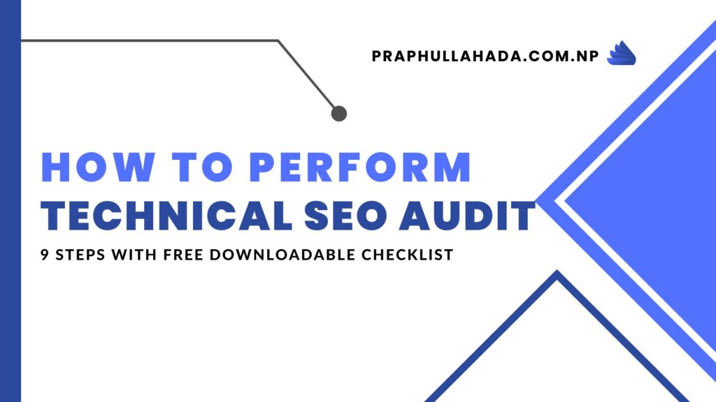 how to perform technical seo audit