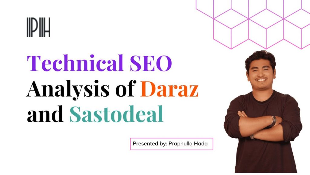 technical seo analysis of daraz and sastodeal