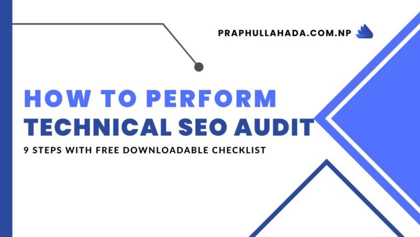 performing technical seo audit